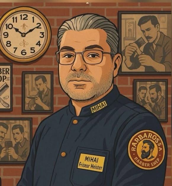 Mihai Dan – Inhaber und Friseurmeister von Friseur Barbarossa